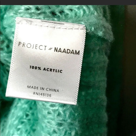 PROJECT NAADAM Sweater Knit Tied Bell Sleeve Women - Picture 10 of 10